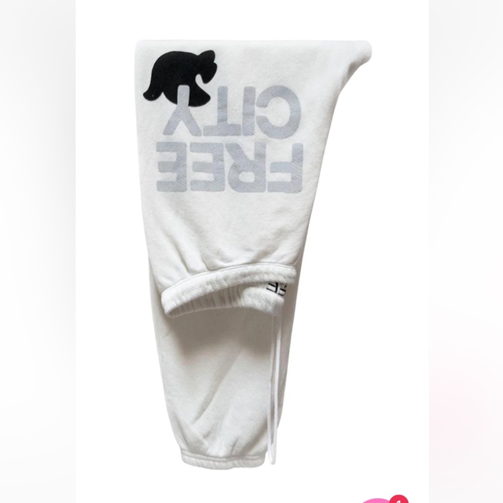 FREECITY SUPERFLUFF LUX OG Sweatpants in Creamy Yum size XS excellent Condition